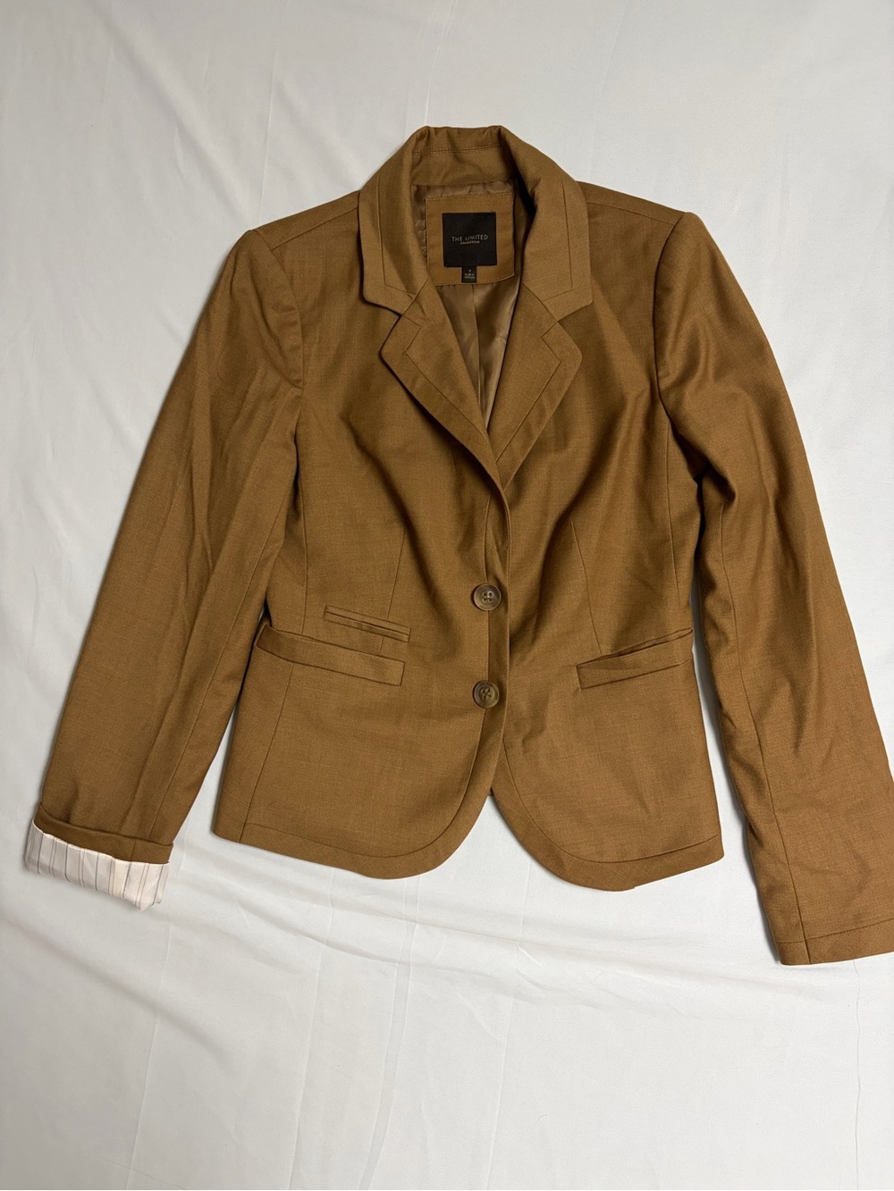 The Limited Women's Camel Brown Blazer